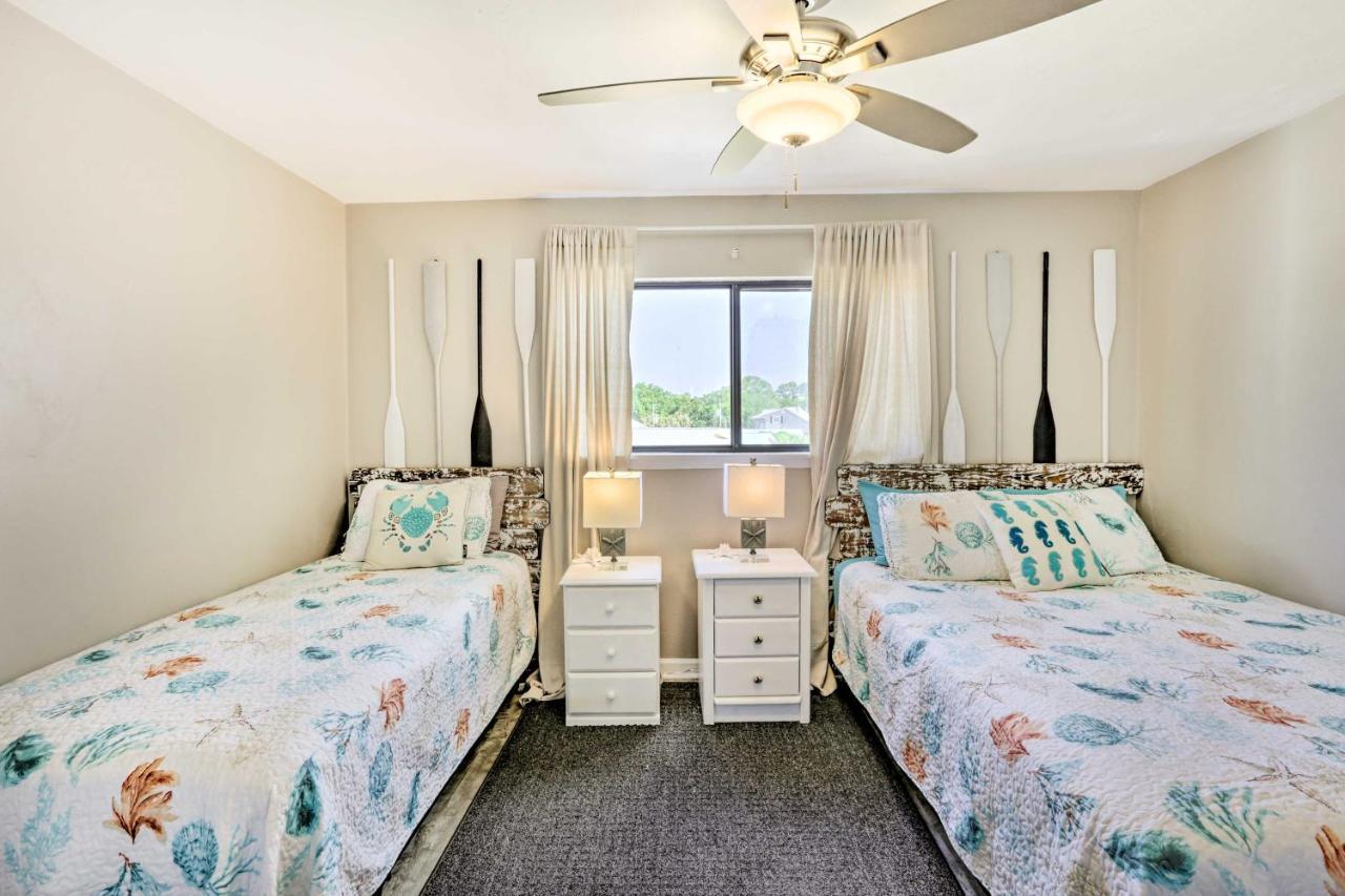 Waterfront Escape With Balcony On Shell Point Beach! Panacea Zewnętrze zdjęcie